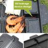 Non-Stick Party Picnic Terrace Beach Charcoal Grill Plate Butane Gas Stove Cooker Barbecue Tray Black Korean Portable BBQ Grill Pan