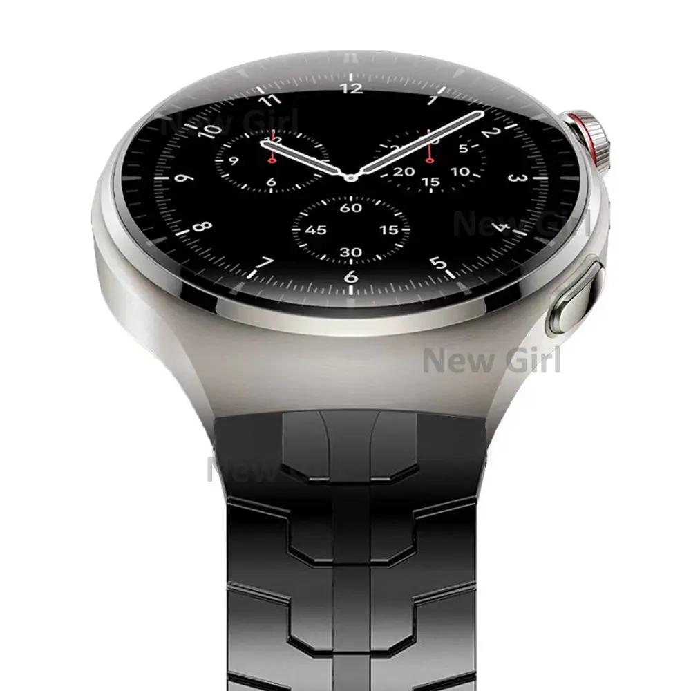 20 22mm Luxury Stainless Steel Strap For Huawei Watch 4 Pro GT3 46mm For Samsung Galaxy Watch 6/5/4 Pro 45mm Gear S3 Metal Band