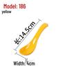 Xiangyuanmei Long Handle Colorful Melamine Soup Spoon - Imitation Porcelain for Hotel and Restaurant Use
