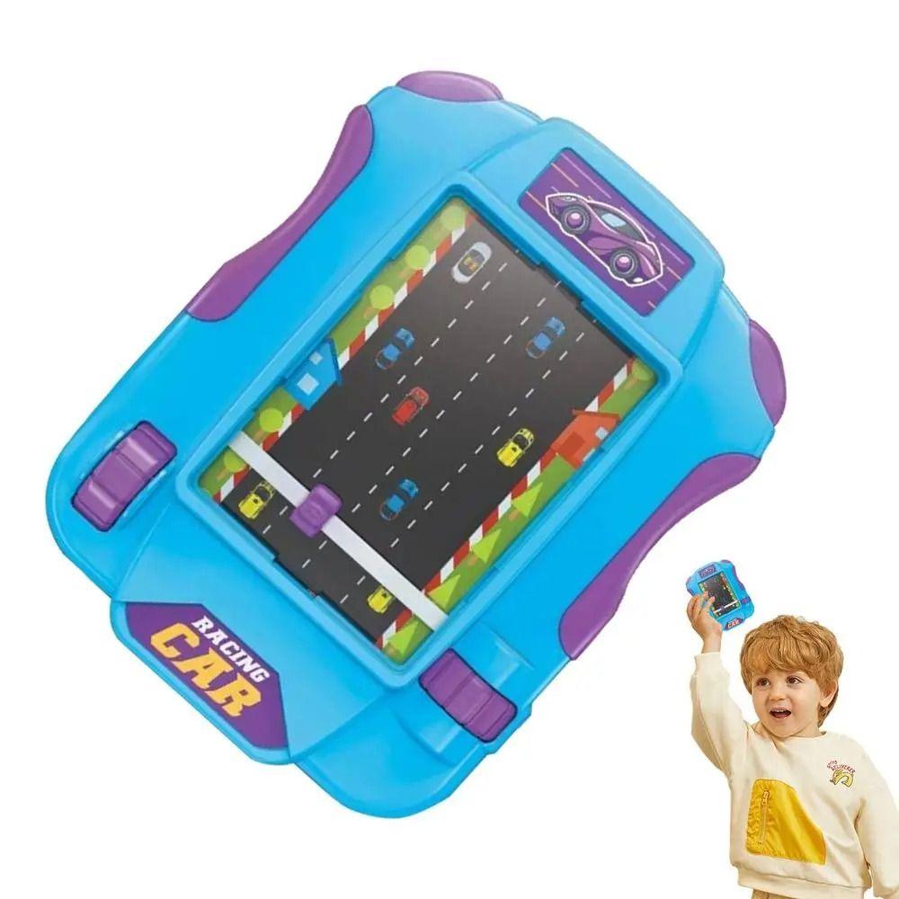 Creative Racing Car Game Machine Adventure Palm Game Toys Simulate Driving Car Toy Kids Boy