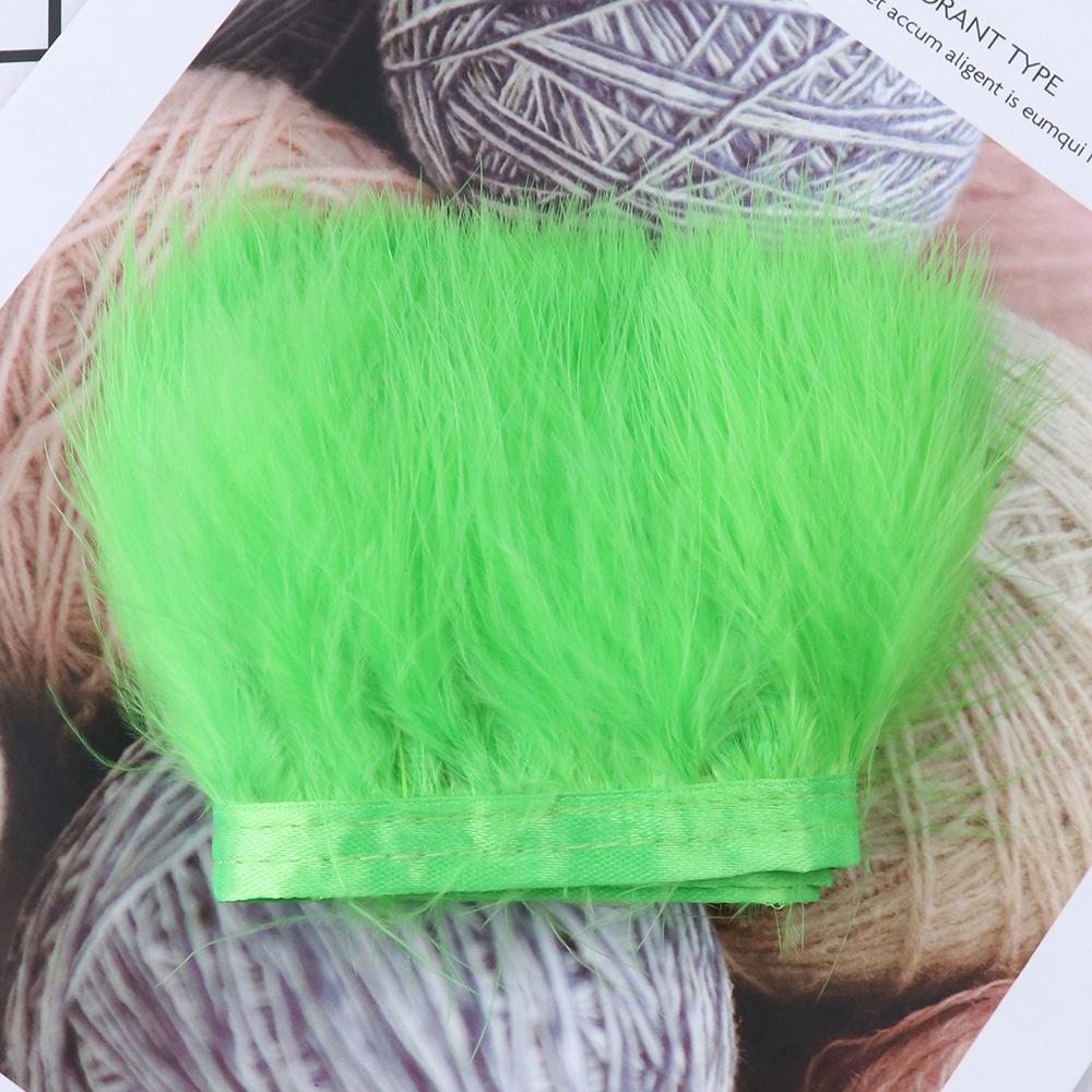 10 Meter Flauschig Weiche Truthahnfedern Besatz Fransen Gefärbtes Buntes Band Kleid Kleidung Nähzubehör Dekoration Feder Handwerk