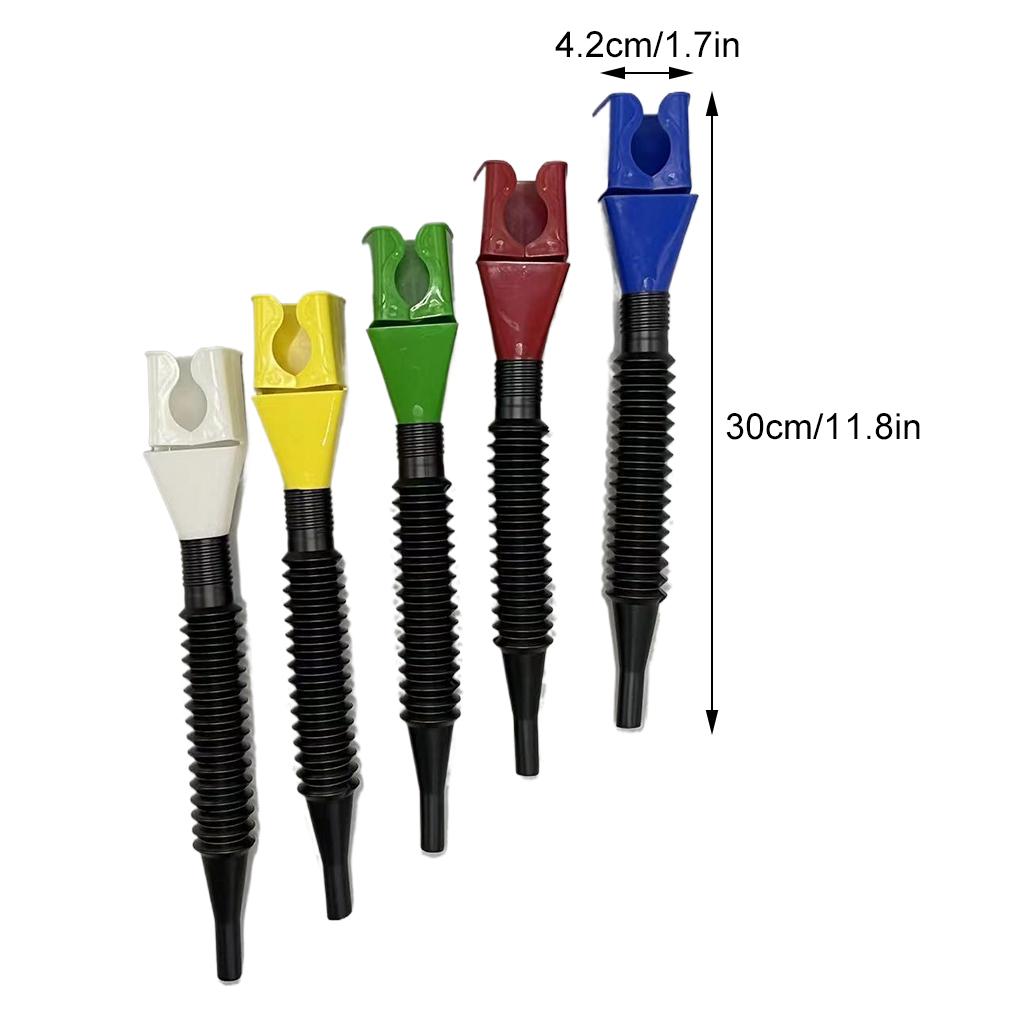 5 Stück/Set Einrasttrichter für einfache Ölwechsel Spart Zeit und Mühe Praktischer Trichter für Autos