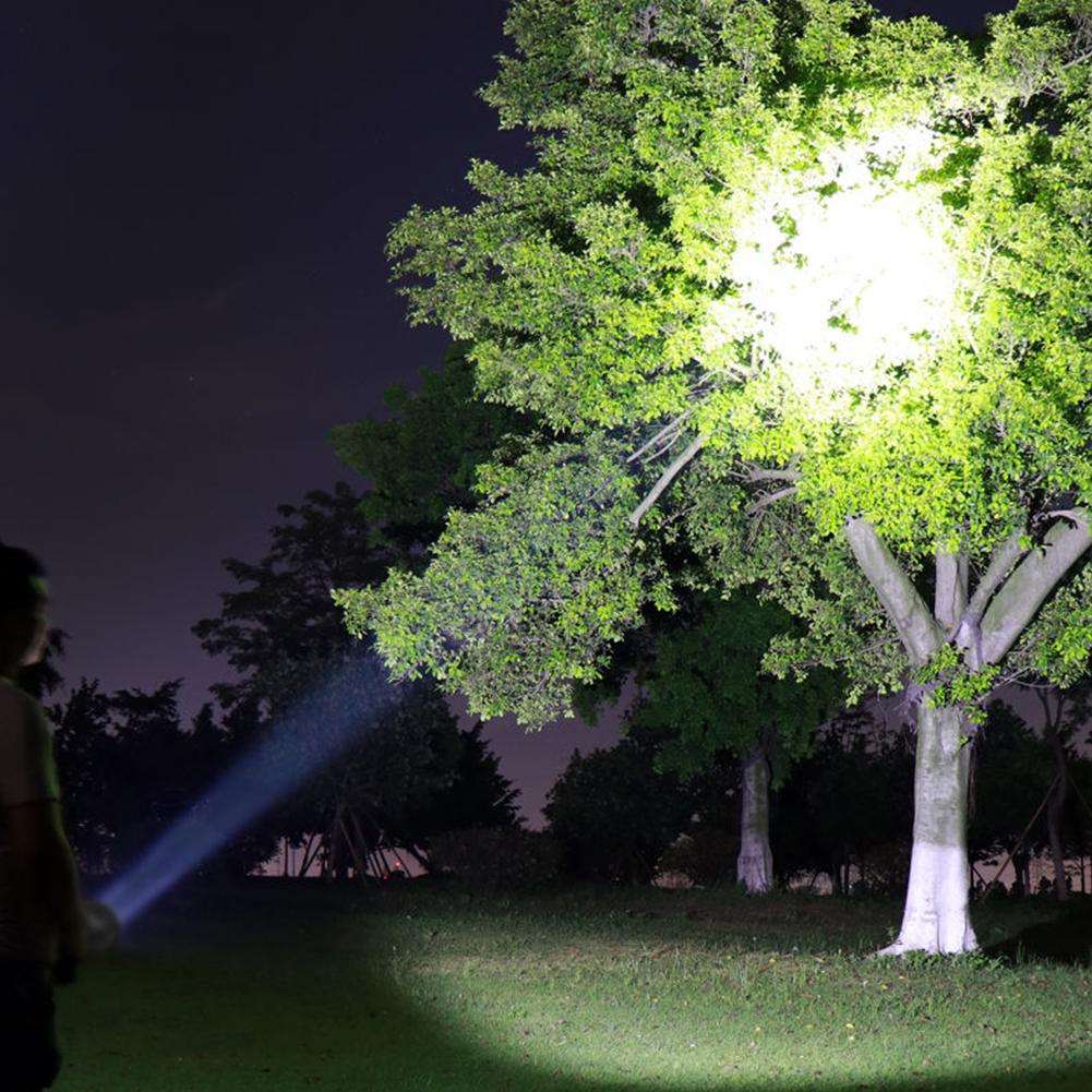 7LED+COB Portable Flashlight  Cob Side Light Lightweight Outdoor Lighting USB Rechargeable Camping Torch Searchlight For Camping