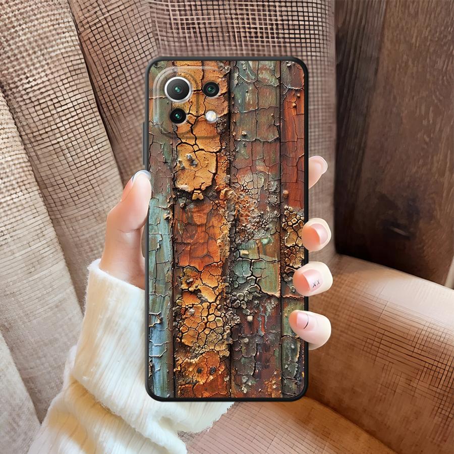 Retro Rust Case for Xiaomi Mi 12X 12 11 13 Lite 12T Pro 14 11T 10T Funda Phone Cover