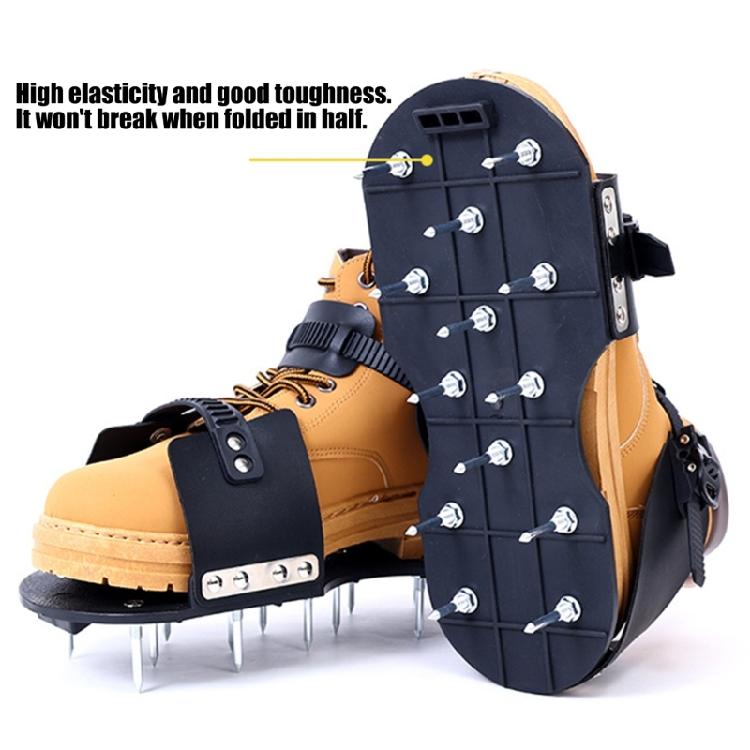 No Heavy Equipment Needed Aerating Shoes For Healthier Greener Grass Epoxy Floors 13 Nylon Spikes Effortlessly Aeration