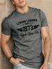 2026 Summer New Style Unisexs Pure Cotton Tshirt with Simple Digital Print Street Casual Fashion Comfortable and Soft