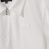 BROMPTON LONDON W Half Zip Collar T-Shirt - White (P242Wts352)