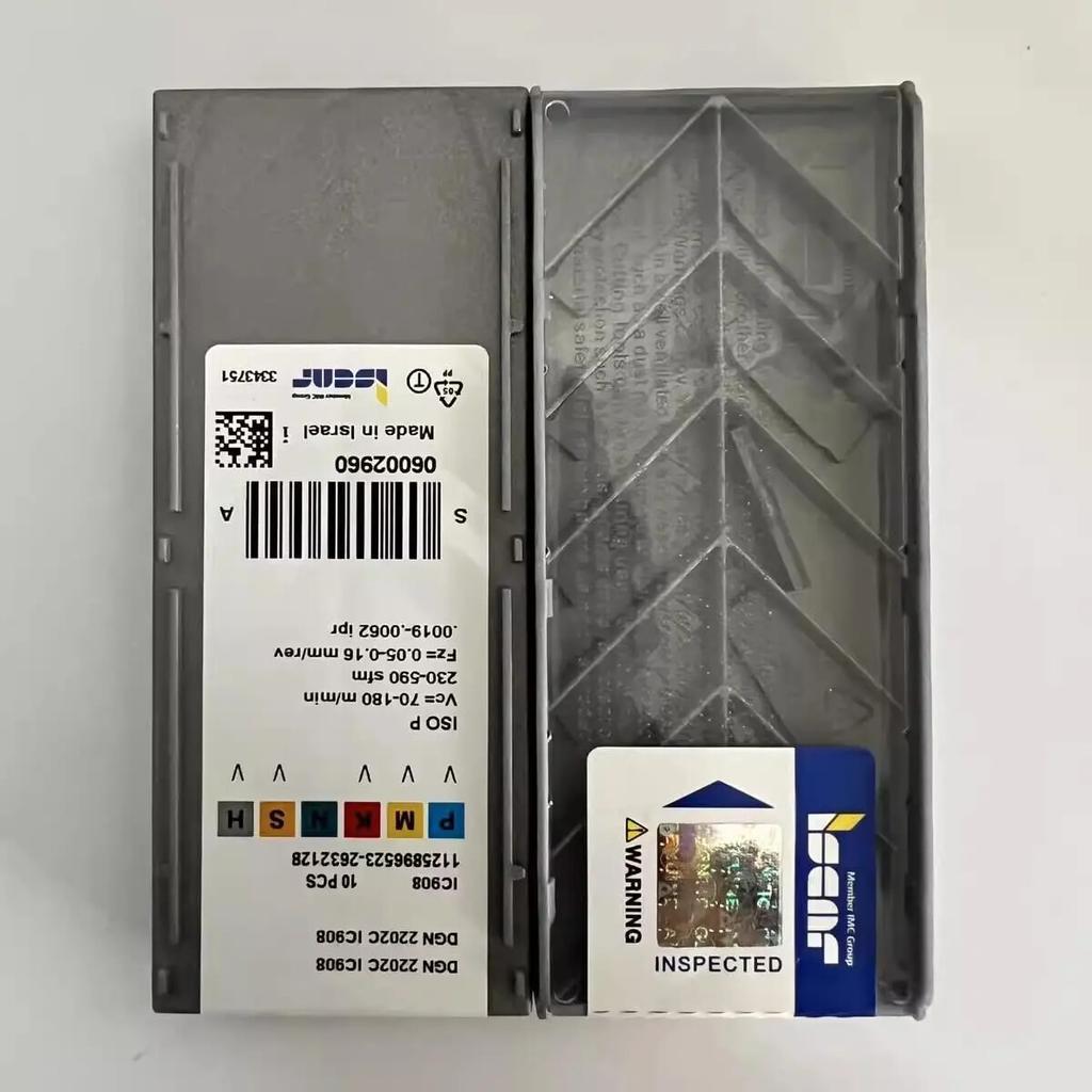 ISCAR / DGN2202C IC908 /Industrial Indexable Carbide Inserts 10 PCS