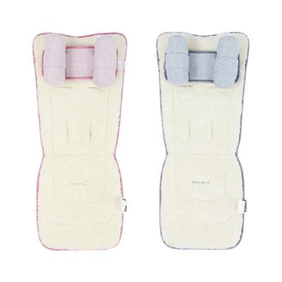 Moisture Wicking Strollers Cushion Reversible Polyester Fabric Easy Installation No Tool Needed Baby Cart Accessory