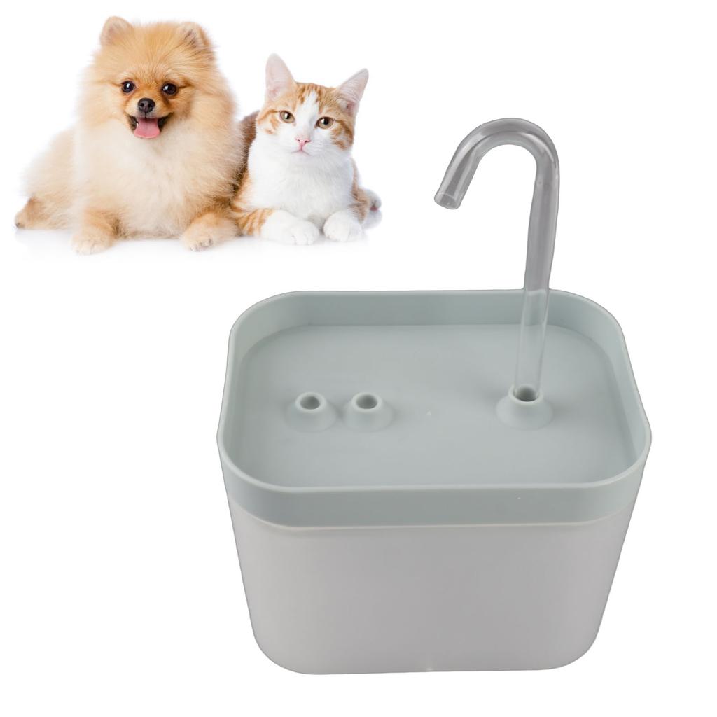 1.5L Cat Water Fountain Automatic Low Noise Pet Drinking Fountain Dispenser for Cat Dog