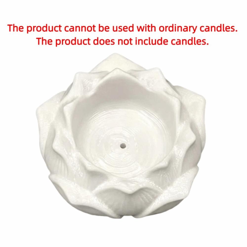 Chinese Style Lotus Incense Burner Minimalist Incense Stick Holder Tabletop Incense Base Tea Room