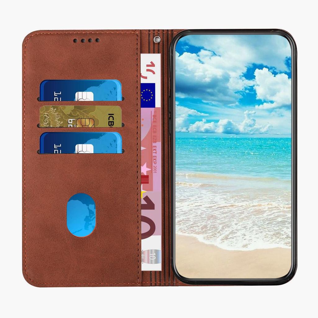 Rhombus Skin-Feel Magnetic Phone Case for Huawei Honor 600 LITE/PRO