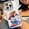 C-Captain Tsubasas Phone Case For iPhone 17 16e 16 15 14 13 12 11 mini Pro Max X XR XSMAX 8 7 Air Plus Transparent Soft Cover