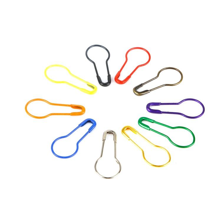 100pcs Colorful Knitting & Crochet Stitch Marker Tags Durable Metal Safety Pins for Sewing, Crafts, DIY Projects Ideal for Organizing Threads & Yarns