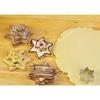 Lot de 4 emporte-pièces de noël en forme d'étoiles zenker emporte-pièces