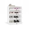 Loka White Shoe Cabinet