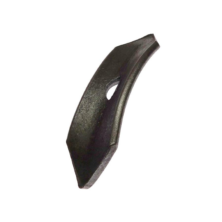 Single-hole share 129mm 40x6 FI-8 tines for Bagra cultivator 1312/00-004/0