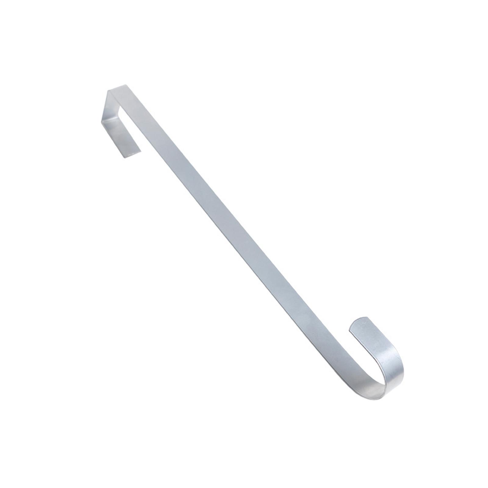 

Крючок для двери Вешалки для венков для входной двери Сверхпрочные металлические хозяйственные крючки Подвесное хранение для дверей толщиной до 5 см