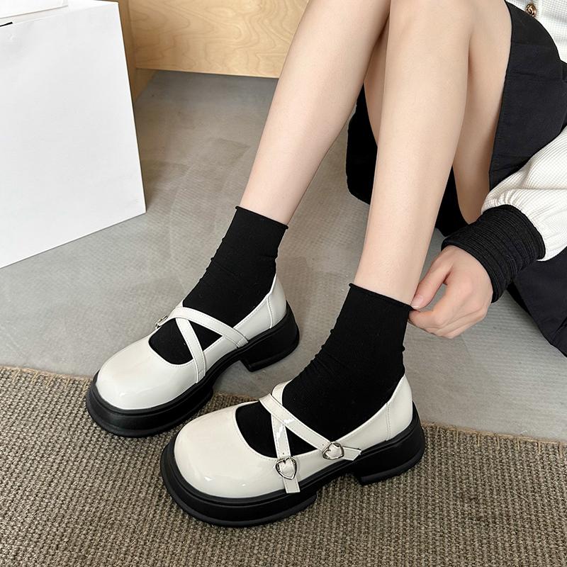 

Мода 2025Туфли из кожи для девочек 2024 Весна Новая мода Детские одинарные туфли Ретро туфли принцессы Удобная мягкая подошва 35 абрикосовый