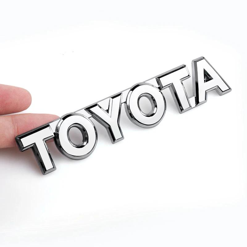 CKMY4 Metal Emblem Badge Car Sticker Car Trunk Stickers for Toyota TRD Chr Corolla Camry Yaris Hilux Prius Avensis Auris Prado Verso