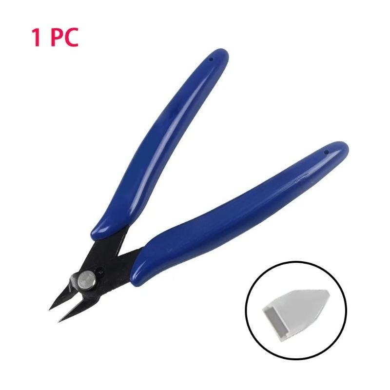 170mm Universal Diagonal Cutting Pliers - Electronic Wire Cable Cutter for DIY Repair,  Hand Tool with Precision Nippers