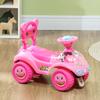 Kids' Ride-On Car, Pink Pedal-Free Push Vehicle