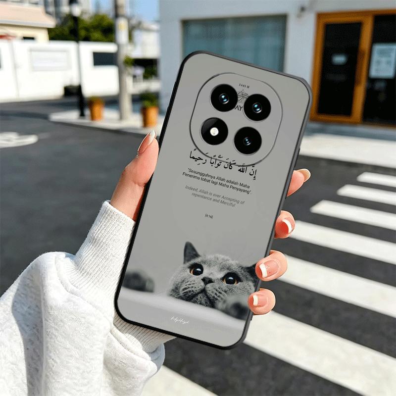 

Islam The Quran Arabic Art Soft Phone Case for Xiaomi Redmi Note 12 13 14 15 Pro Plus 11 12S 11S 11T 10 4G Black Cover Back Shel Redmi Note 12 Pro 5G
