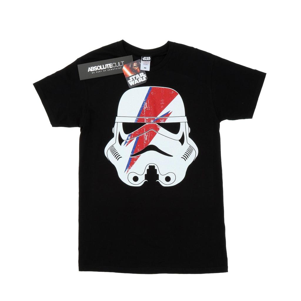 STAR WARS Mens Stormtrooper Glam Lightning Bolt T-Shirt