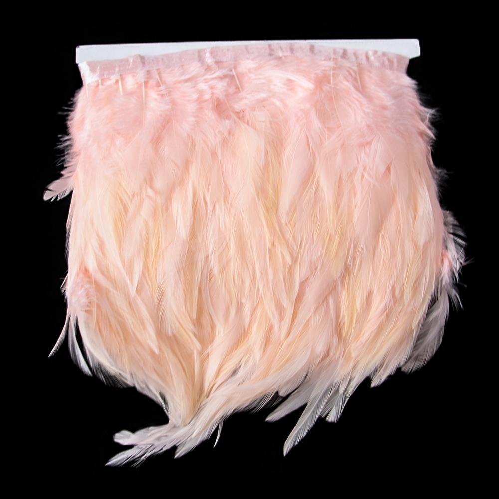 1Meter White Feathers Trims Dress Cloth Sewing Crafts Rooster Saddle Feather Ribbon Fringe Wedding Party Decoration Plumes