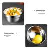 304 Stainless Steel Double-Layer Insulated Bowls, 12cm, 6-Pack