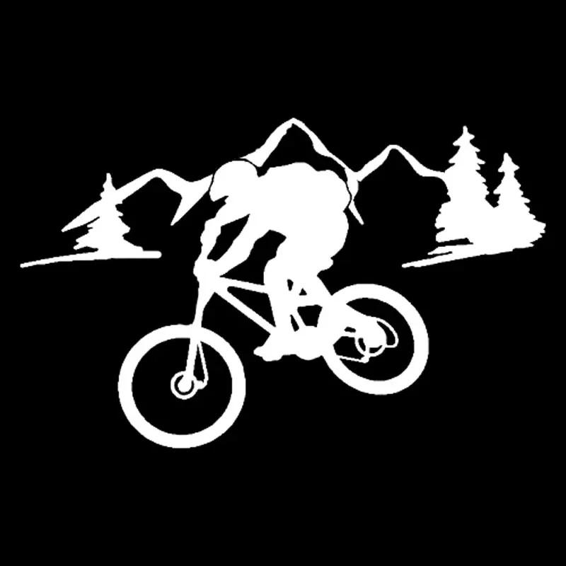 LYKX Mountainbike Rijden Bergweg Auto Stickers Styling Auto Stickers Auto Decals Auto Onderdelen Waterdicht Zonwerend