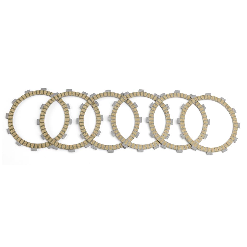 Clutch Friction Plate Kit for Kawasaki KR250 KR-I 1988-1989 KR-IR 1989-1990