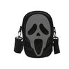 Simple Messenger Bag Niche Trend Funny Ghost Skull Messenger Shoulder Bag Personalized Soft Phone Small Satchel