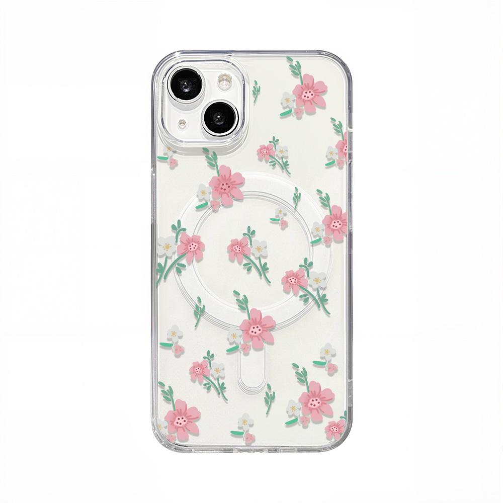 Magnetic Phone Case for iPhone 12 14 16 17 Pro 17 16 15 14 13 12 Pro Max  12 13 14 15  16 High Quality Shockproof Shell Full Protection Cute Style