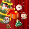 Christmas Village House Moc Building Blocks Toys for Children 8 To 12 Years Old  Mini Blocks Construction Set Santa Claus Bricks