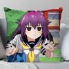 Anko Koshi Anime My Deer Friend NNokotan Pillow Case Fashion Square Pillowcase Bedroom Sofa Room Ins Decoration Leisure