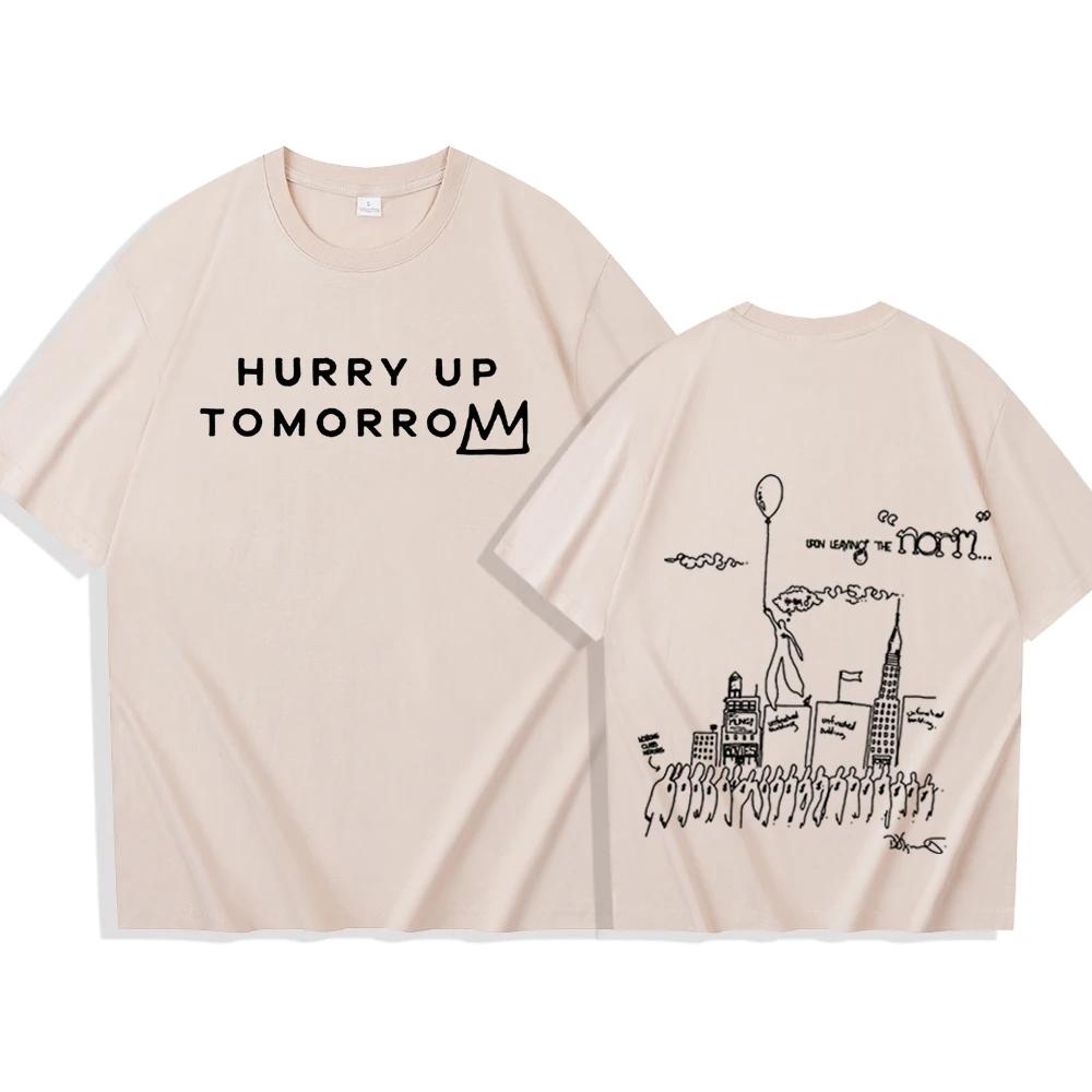 

2026 The Weeknd Hurry Up Tomorrow T-Shirts Man Women Summer Casual O-Neck Short Sleeve Shirts XXXL