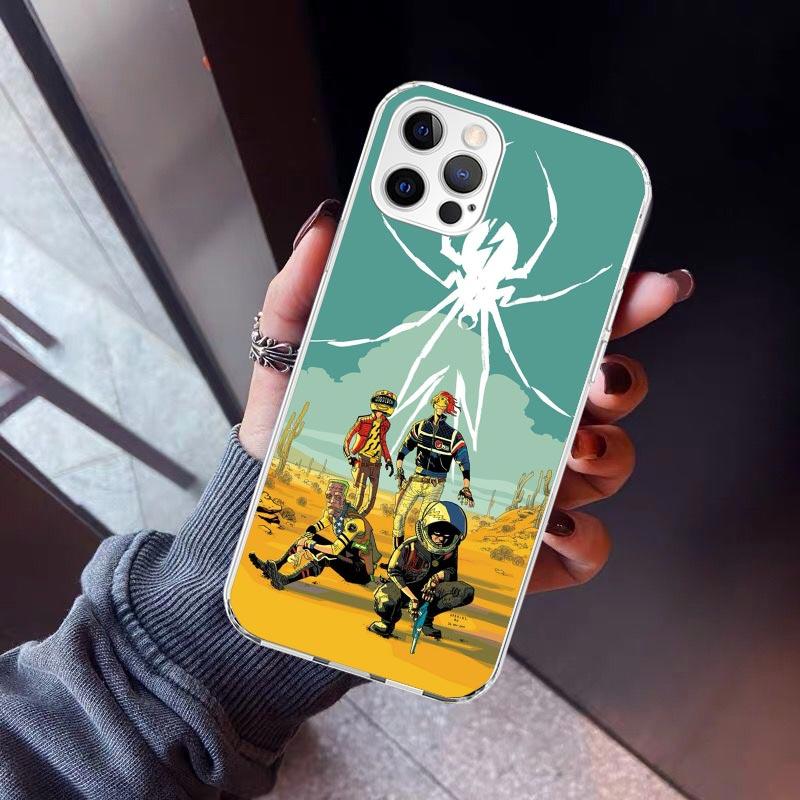 My Chemical Romance MCR Phone Case For iPhone 17 Air 11 13 Mini 14 15 Plus 16 12 Pro Max 16E SE 7 8 Pattern Soft TPU Back Cover