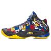 Li Ning All In Team 4 Cushioning Slip Resistant Abrasion Resistant Coverage Support Mid Top Basketball Shoes Unisex ABAM013-5