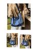 Retro Leopard Patchwork Denim Tote - Large Capacity Crossbody & Casual Shoulder Bag