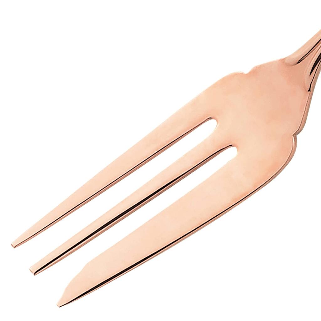 Noritake Cake Fork Christine 1 Piece Pink Gold German Silver Pink Gold Plated 14.5cm 23Y/71PG
