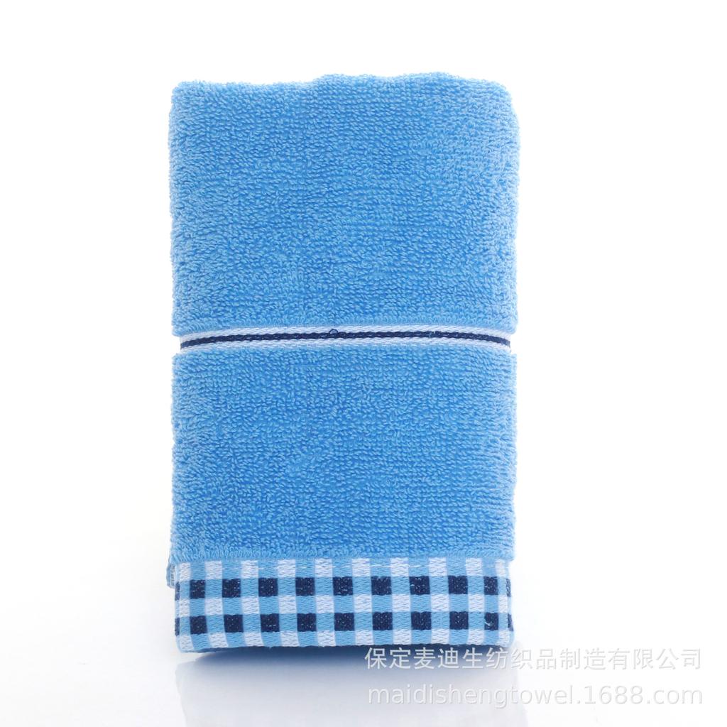 Pure Cotton Towel, Face Wash Thickened Absorbent Household Dry Hair Towel, Adult Male and Female Students Take a Shower and Wipe Their Faces Soft