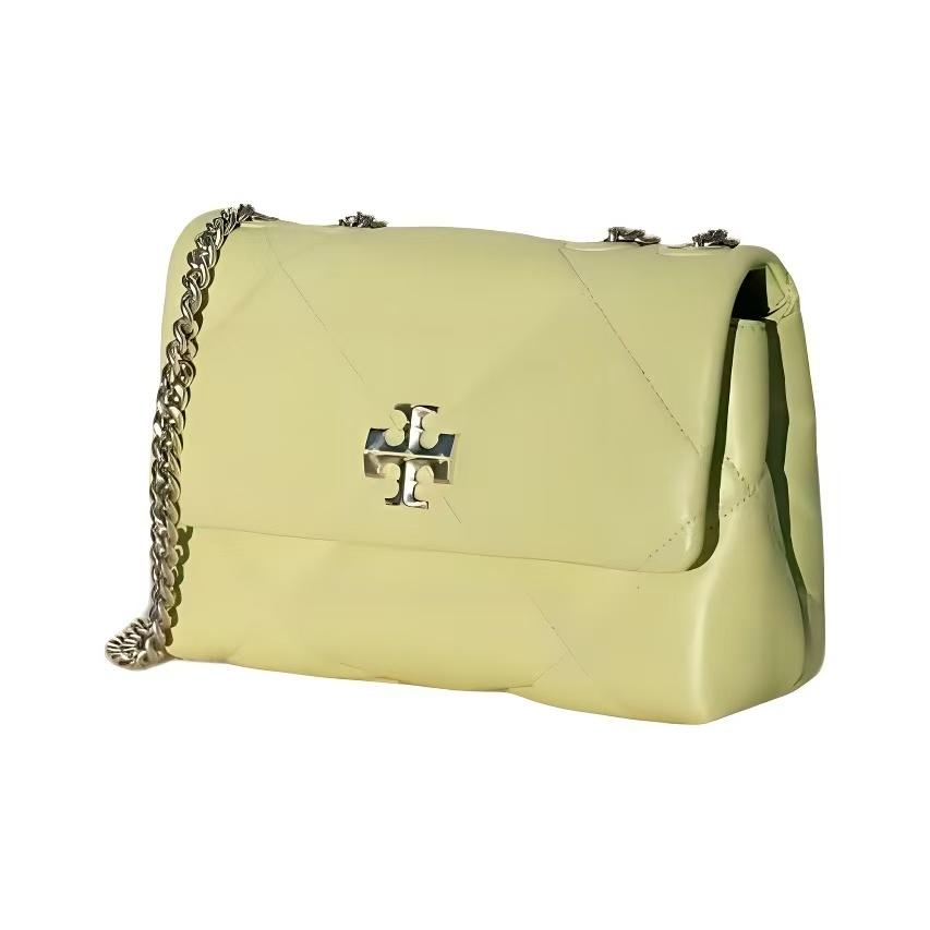 

Tory Burch Kira Logo Classic Napa Leather Mini Shoulder Bag Women Shoulder Bag Yellow 154706-701 Basic Set (Bag+Dust Bag)