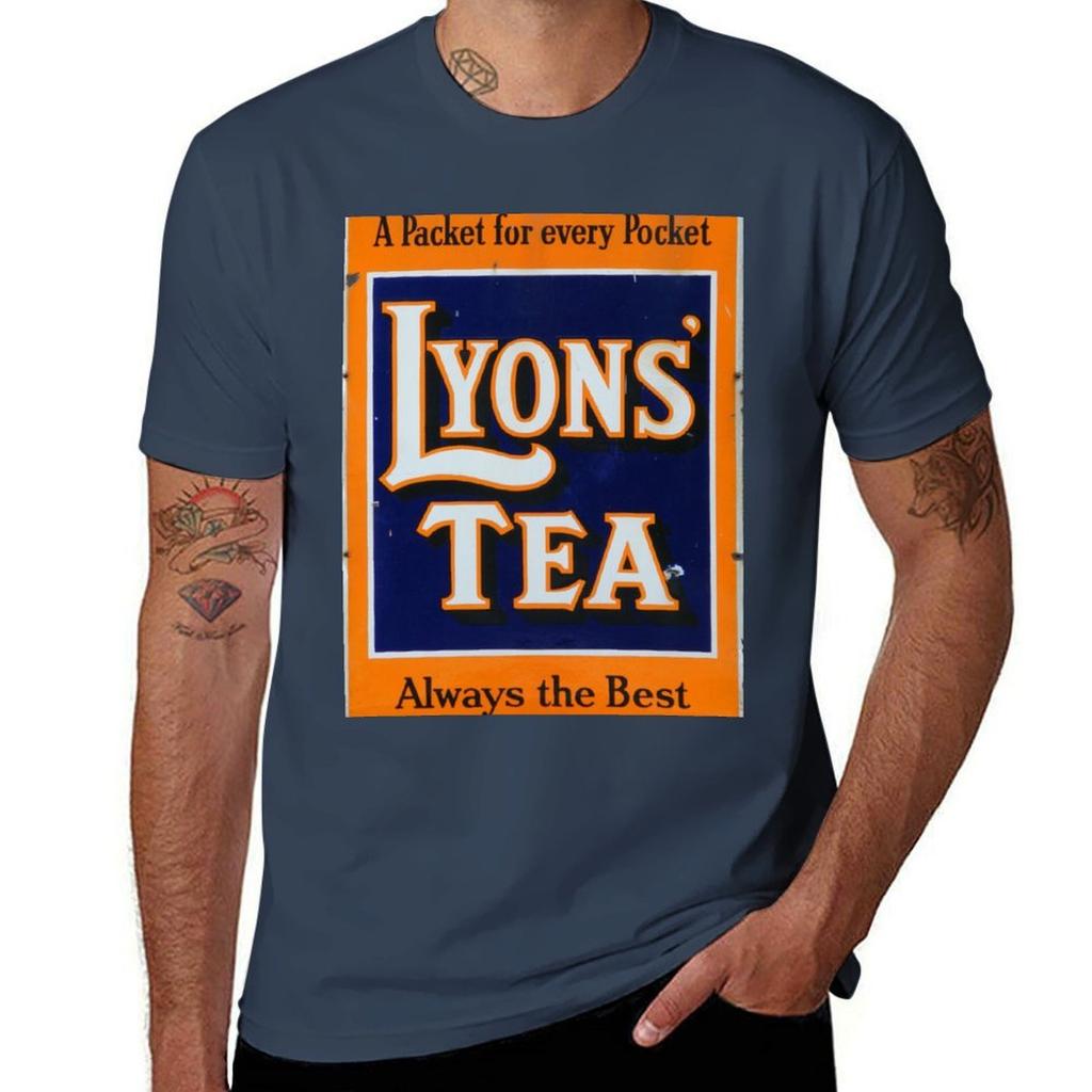 Old Style Lyons Tea Advertiseunisext Tshirt Tough Fabric Work Tee Tshirt