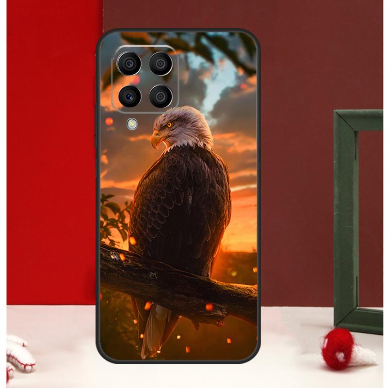 Eagle Hawk Bird Animal Case For Samsung Galaxy M54 M34 M14 M35 M56 M12 M06 M32 M52 M55 M15 M11 M13 M16 M36 M31 M53
