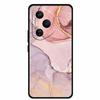 For Honor 400 Pro 5G Case Honor 400 5G Marble Painted Silicone Back Cover Cases for Honor 400 Pro/ 400 TPU Black Case 400 Pro 5G