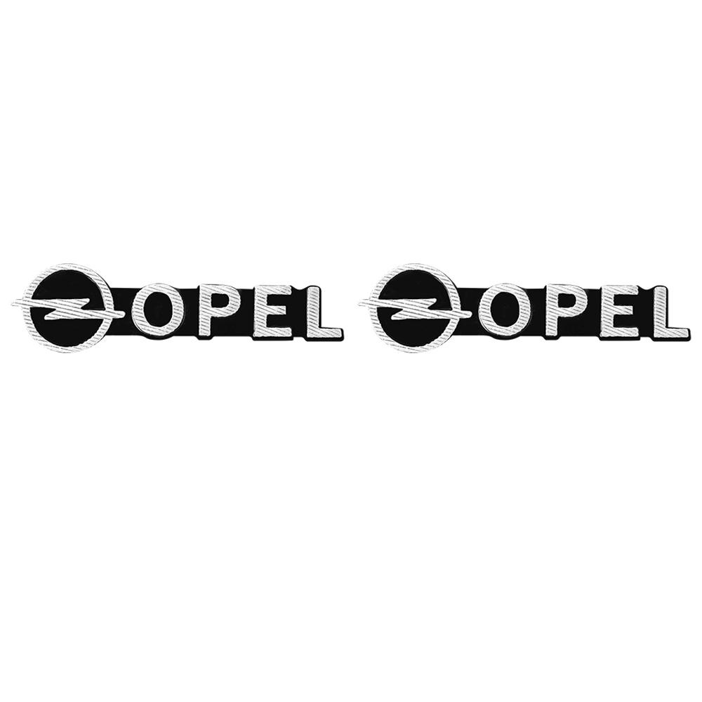 

For Opel OPC Astra K Vivaro Corsa Zafira Insignia Aluminum Car Styling Interior Audio Speaker Badge Sticker Decor Accessories