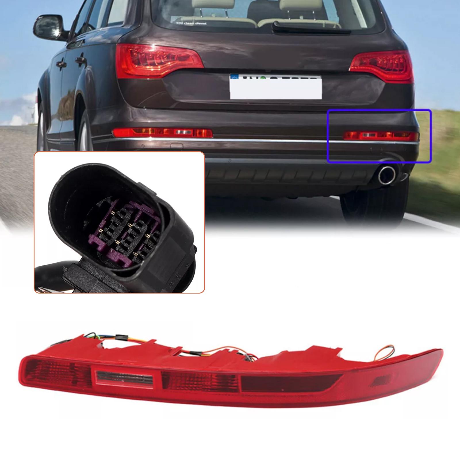 

Правый задний отражатель бампера Задний фонарь Лампа Красная линза Для Q7 2007-2015