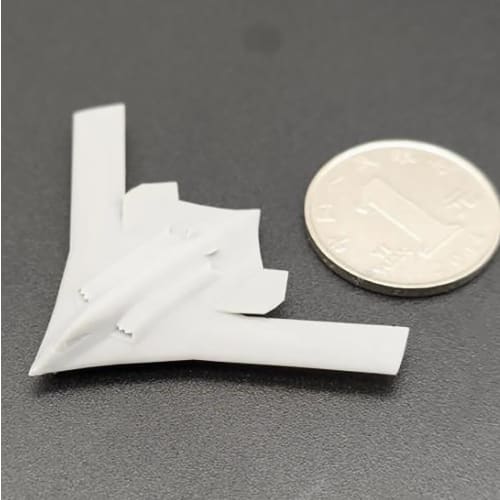 2PCS DIY Model Chinese H-20 Bomber Simulation Model 1/2000 1/700 1/400 1/350 Remote Control Hidden Bomber Military Model (1/700 (57.5mm))