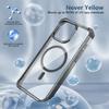 Magnetic Transparent Case For iPhone 16 Pro Max 15 14 13 12 11 Pro Max 16 Plus 16Pro Max Cover Wireless Charge Cases Capa